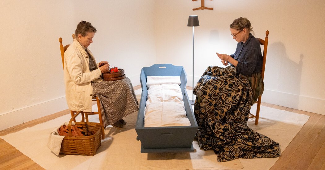 Shaker cradles for adults? Frances McDormand explores care and community