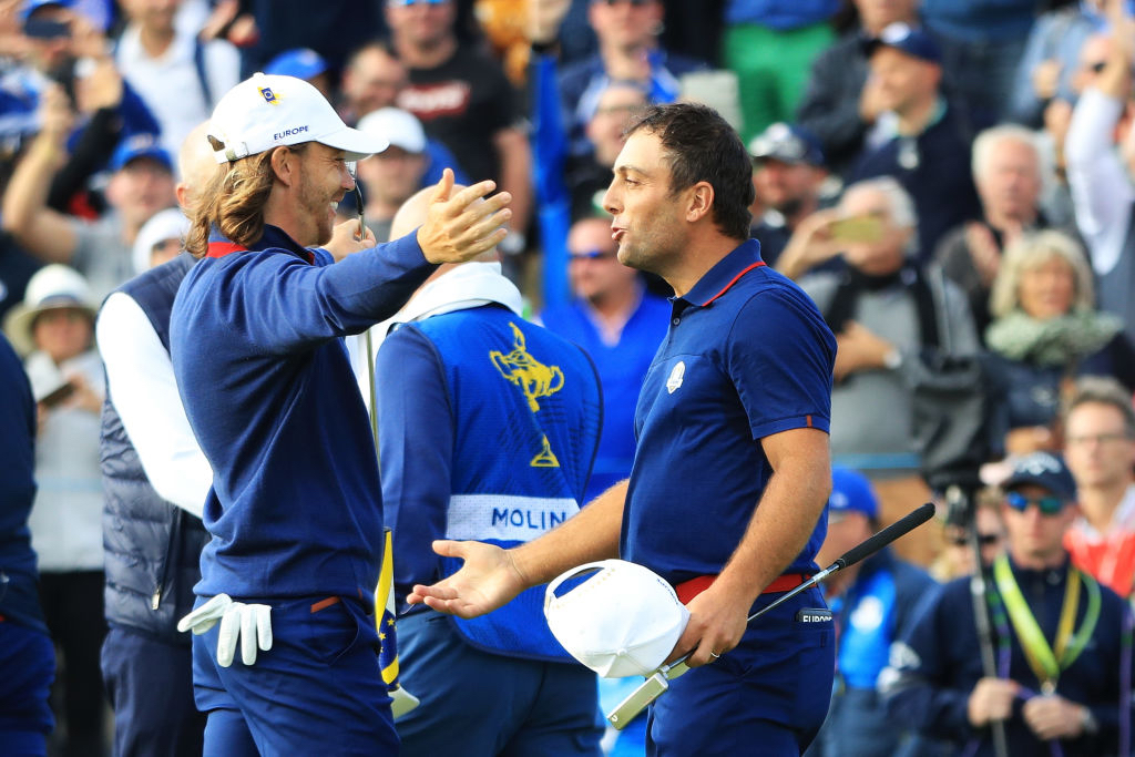 RYDER CUP: EUROPE TAKE 5-3 LEAD AFTER FOURSOMES BLUEWASH